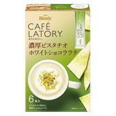 AGF - Blendy Cafe Latory Rich Pistachio White Chocolate Latte Drink Mix 6p