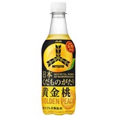 ASAHI INRYO - Mitsuya Yellow Peach Soda Drink 450ml PET