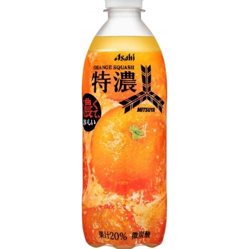 ASAHI - Mitsuya Orange Squash Drink 500ml