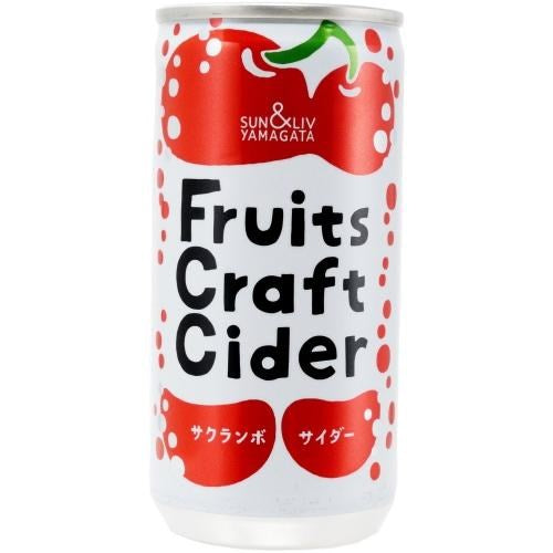 YAMAGATA SHOKUHIN - Fruits Craft Cherry Soda 200ml