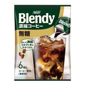 AGF - Blendy Black Coffee Portion 6p