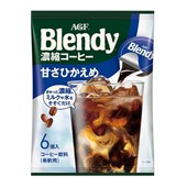 AGF - Blendy Coffee (Low Sugar) Portion 6p