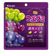 KASUGAI - Tsubu Gummy Premium Rich Grape Gummy 75 g