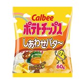 CALBEE - Shiawase Honey Butter Chips 60g