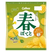 CALBEE - Spring Sour Cream Potato Chips 61g