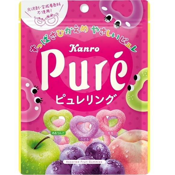 KANRO - Heart Ring Gummy 63g