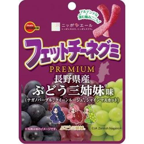 BOURBON - Fettuccine Premium Grape Gummy 50g