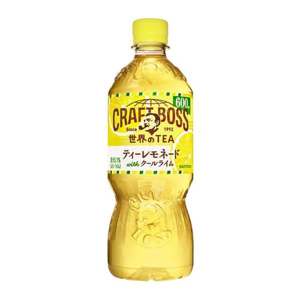 SUNTORY - Craft Boss Fruits Tea Lemonade Drink 600ml