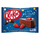 NESTLE - Kitkat Strawberry Gateau Chocolat 10p