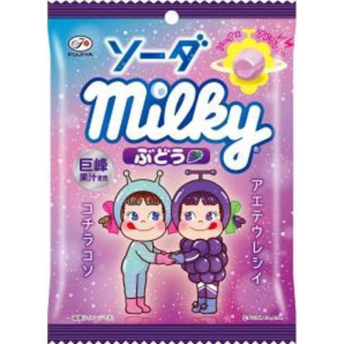 FUJIYA - Soda Milky (Grape) Bag Candy 68g