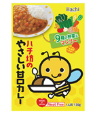 HACHI SHOKUHIN - Mild Sweet Curry Mix 130 g