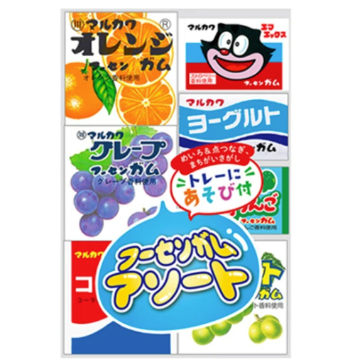 MARUKAWA -  Assorted Bubble Gum 7p