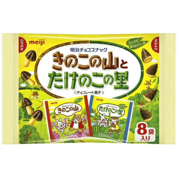 MEIJI - Kinoko & Takenoko Chocolate (Family Pack) 92g