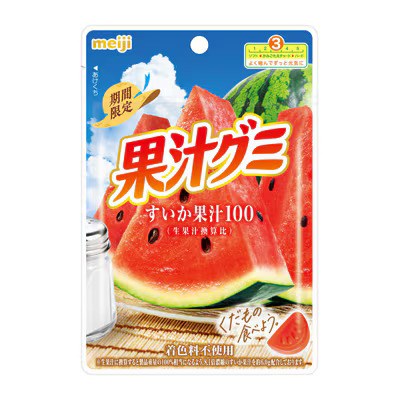 MEIJI - Kaju Watermelon Gummy 47g